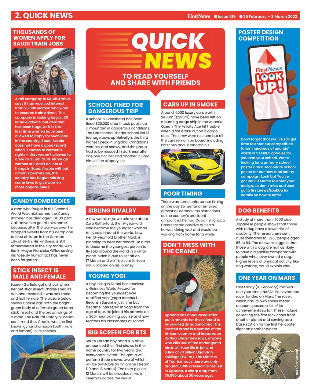 First News Preview Pages