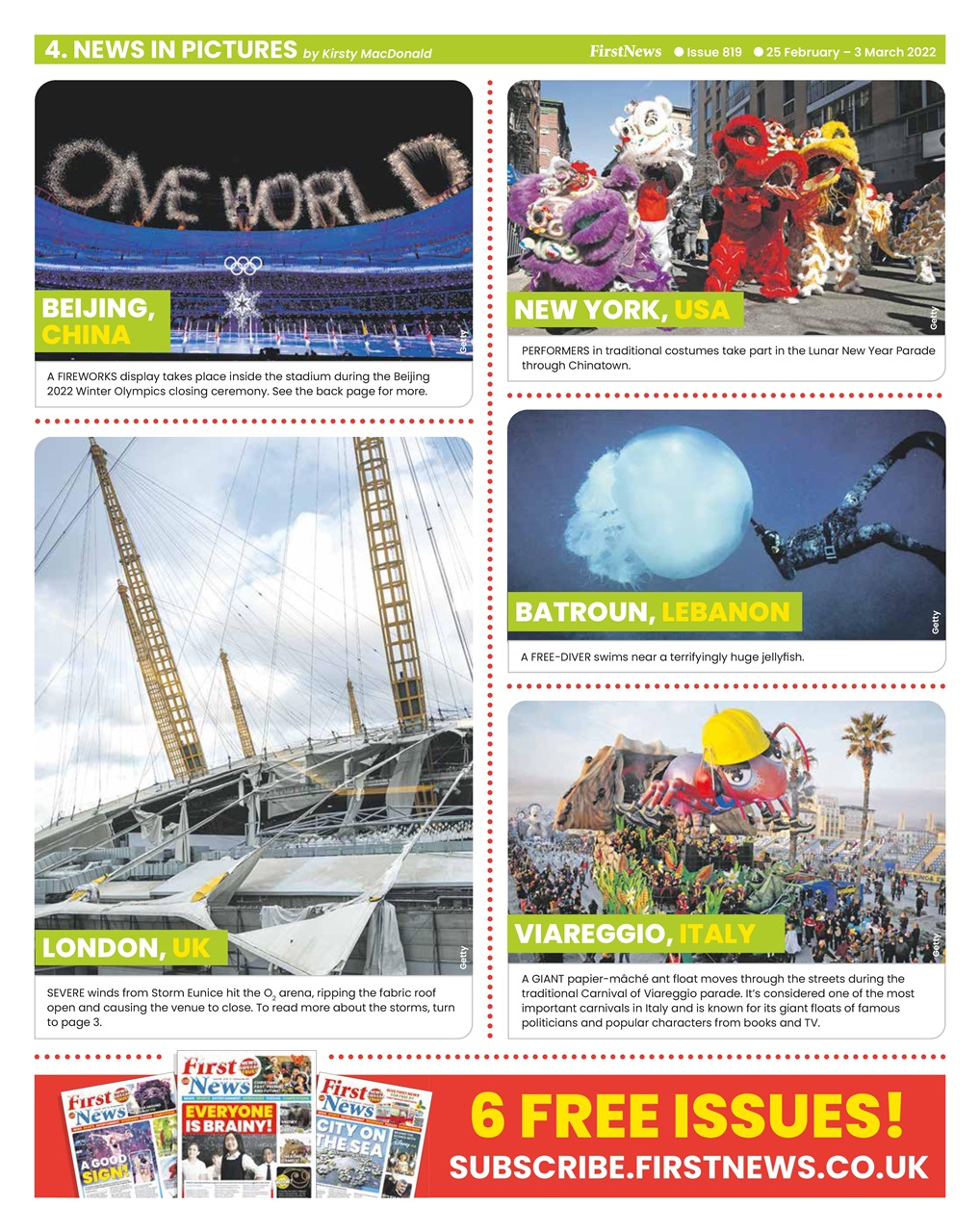 First News Preview Pages