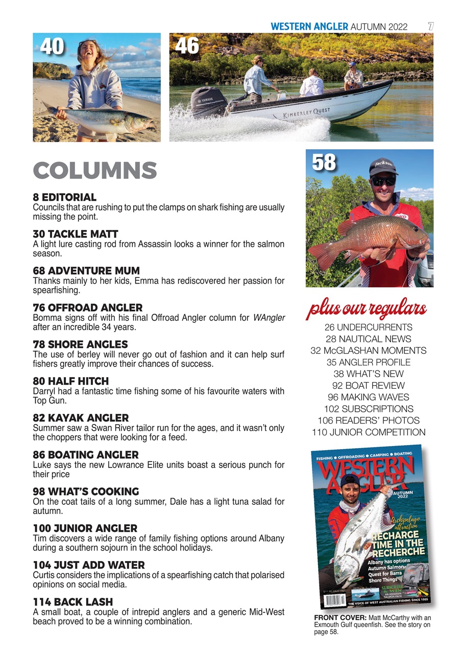 Western Angler Preview Pages