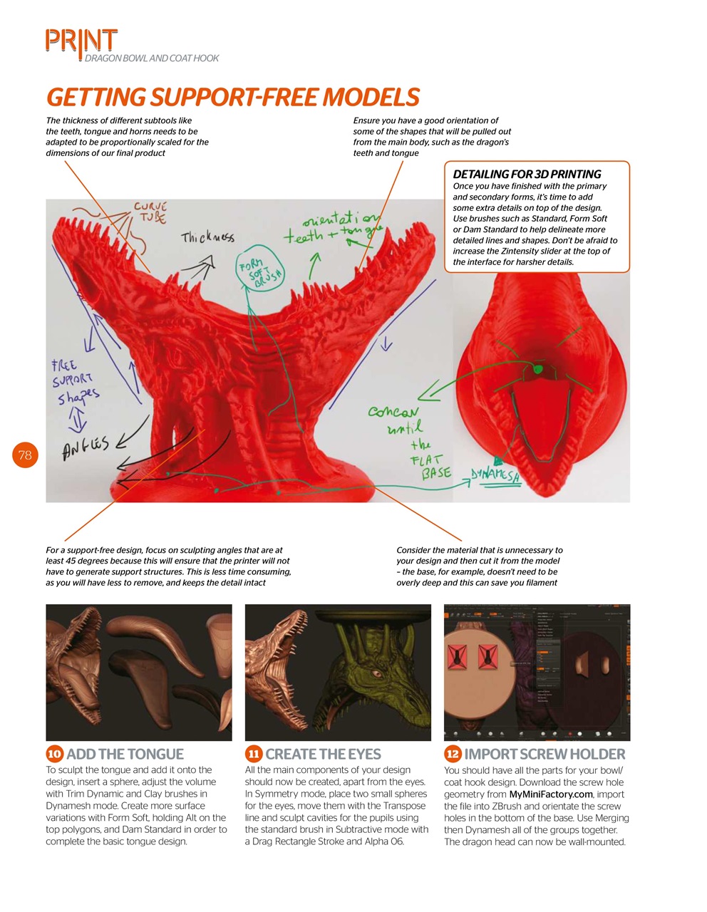 Creative Bookazine Preview Pages