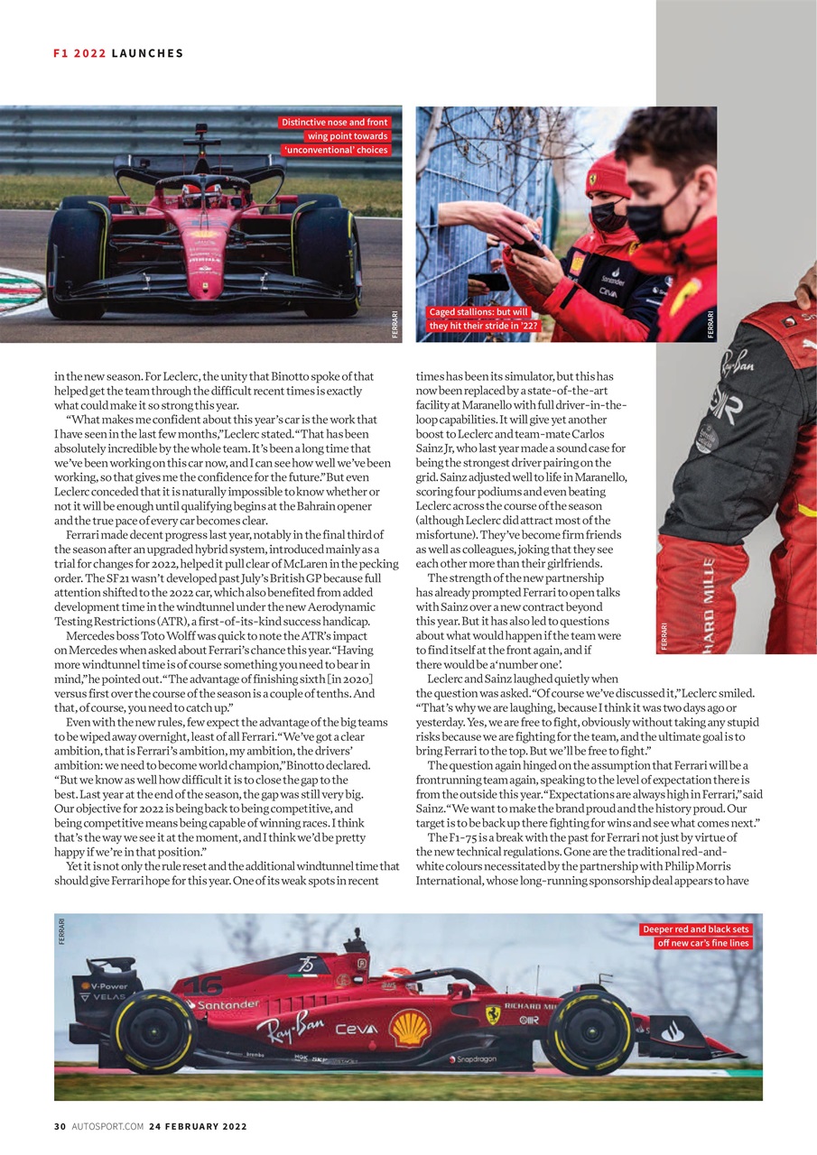 Autosport Preview Pages