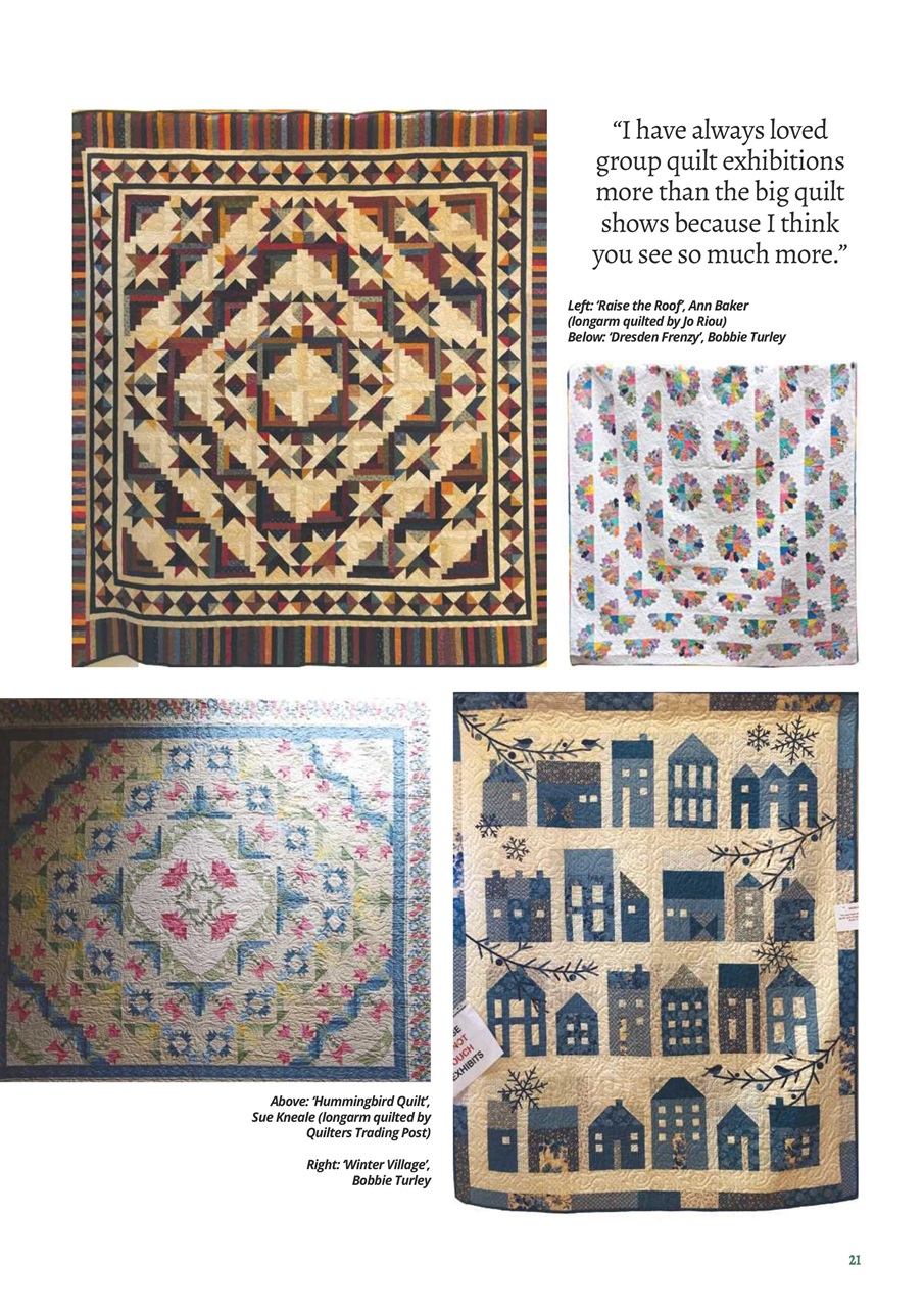 Patchwork and Quilting Preview Pages