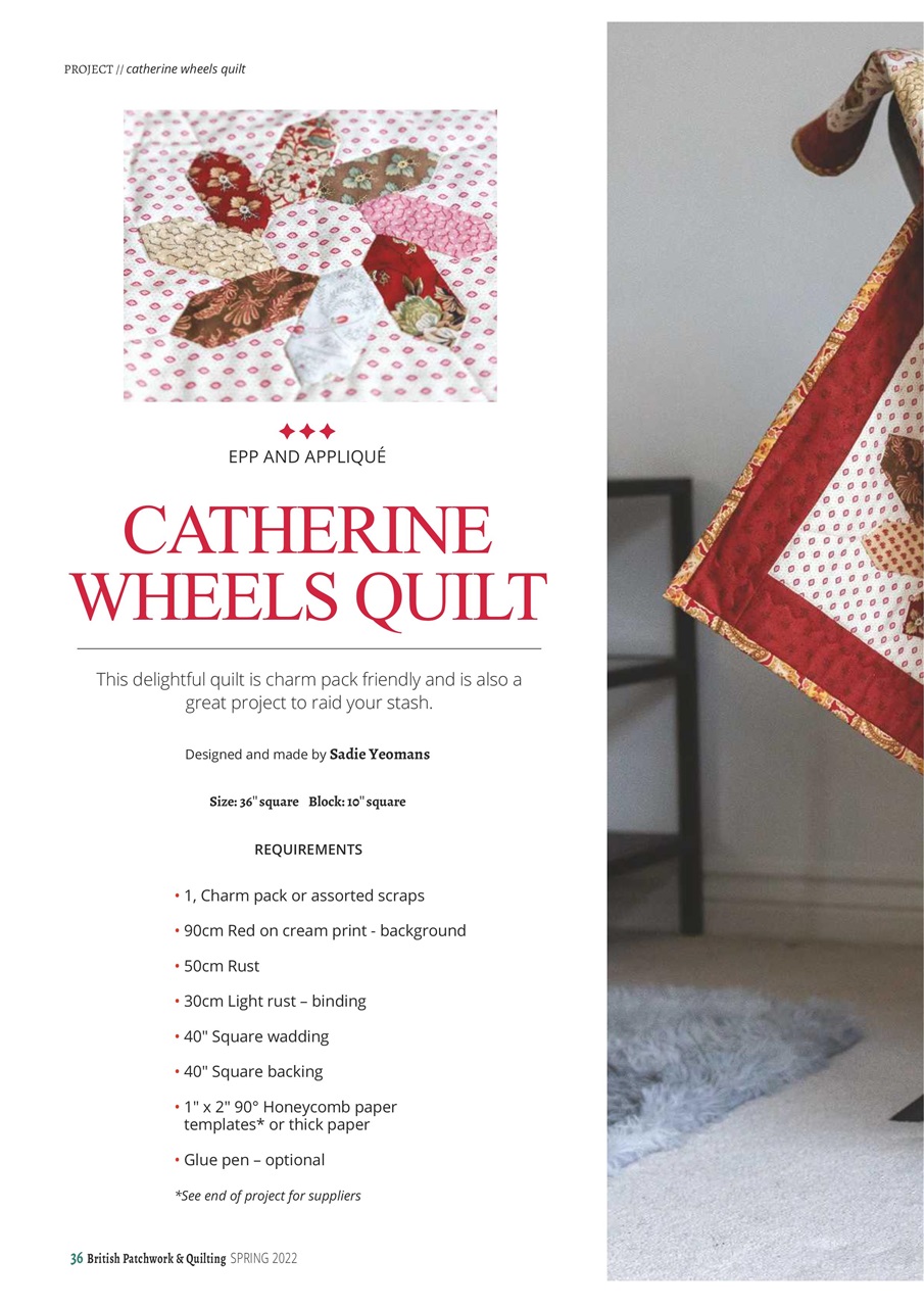 Patchwork and Quilting Preview Pages