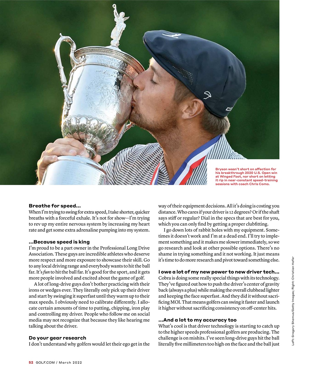 Golf Magazine Preview Pages