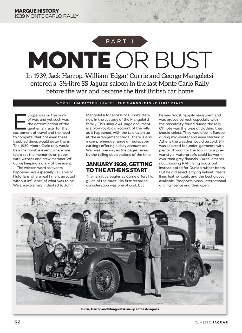 Classic Jaguar Preview Pages