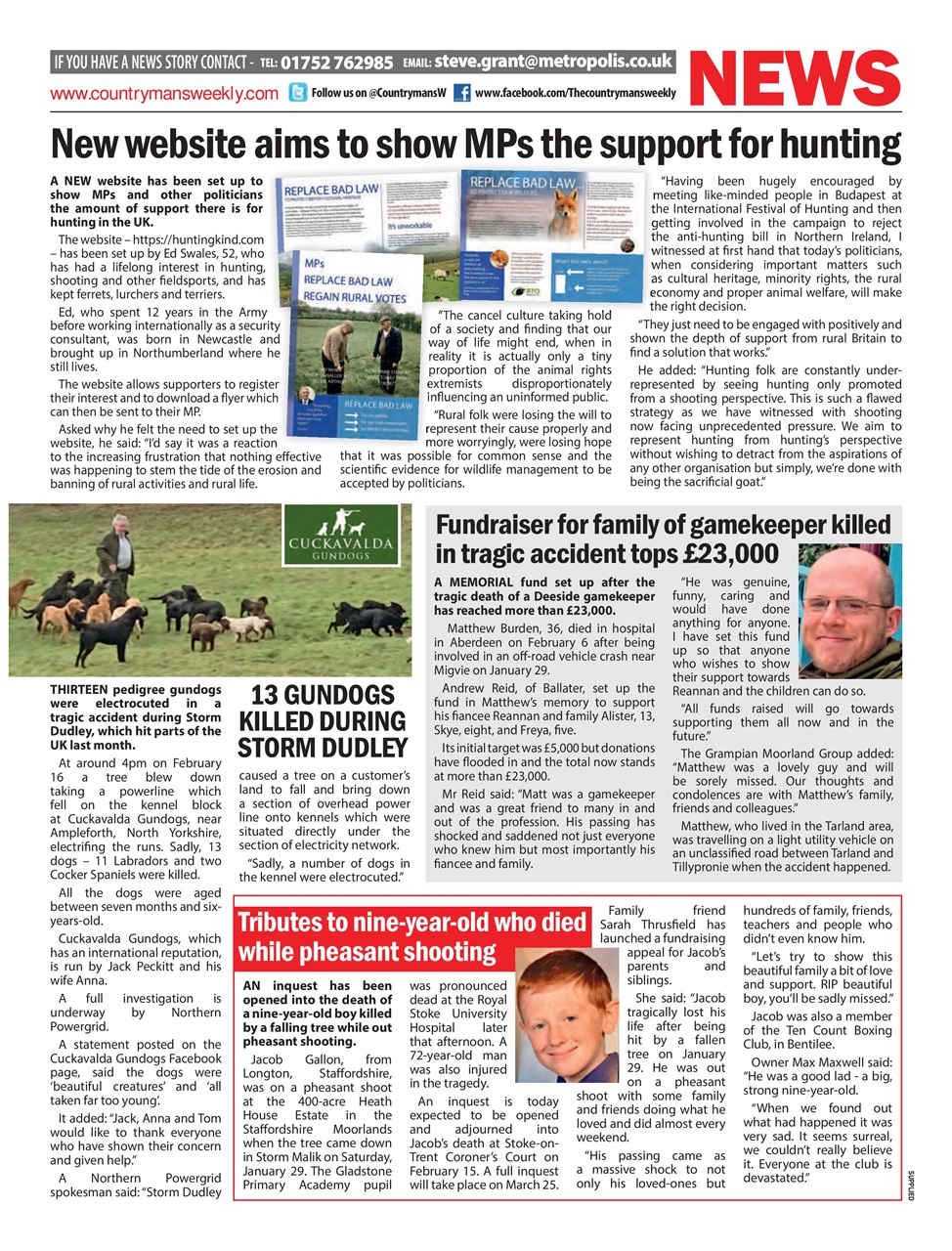 Countryman's Weekly Preview Pages