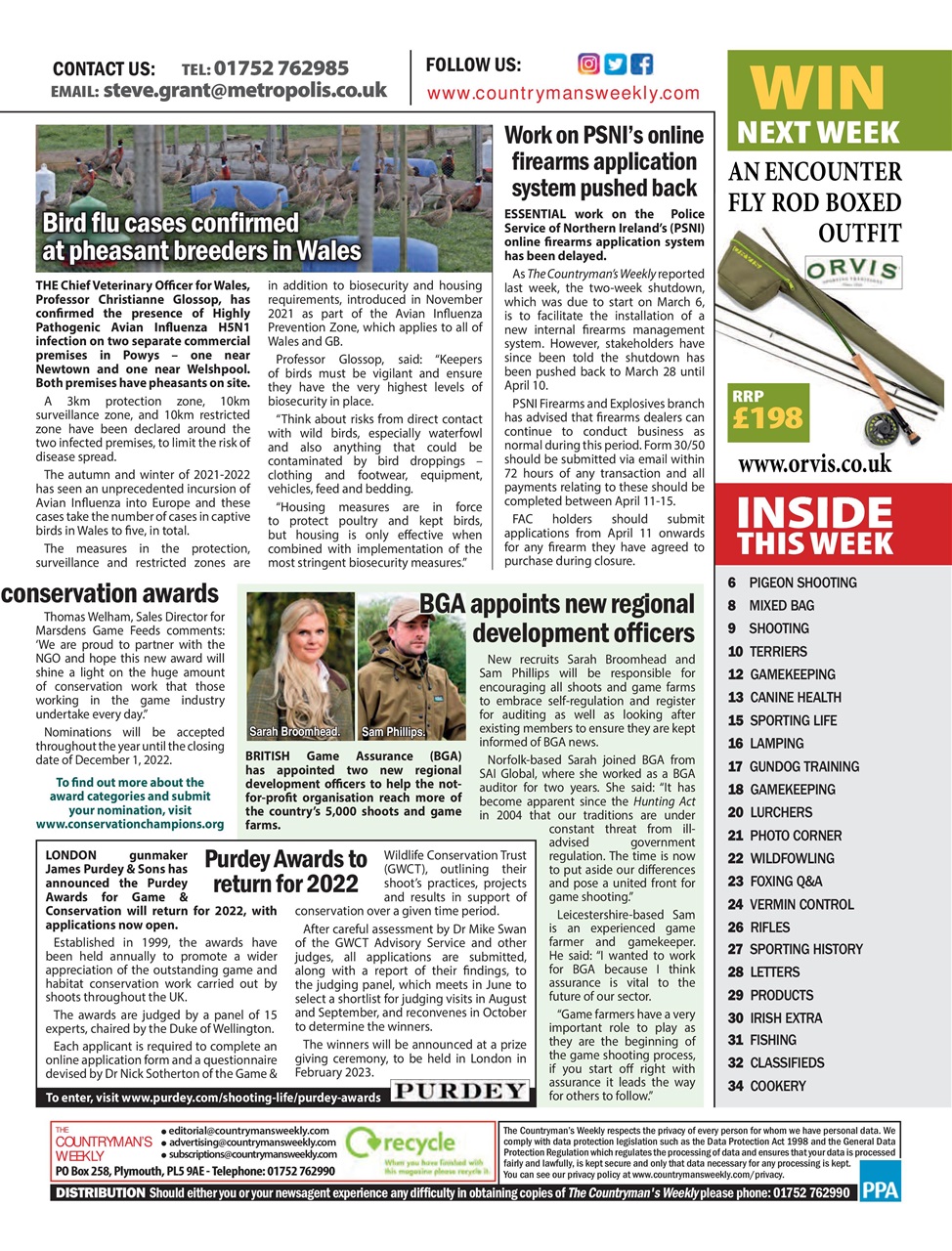 Countryman's Weekly Preview Pages