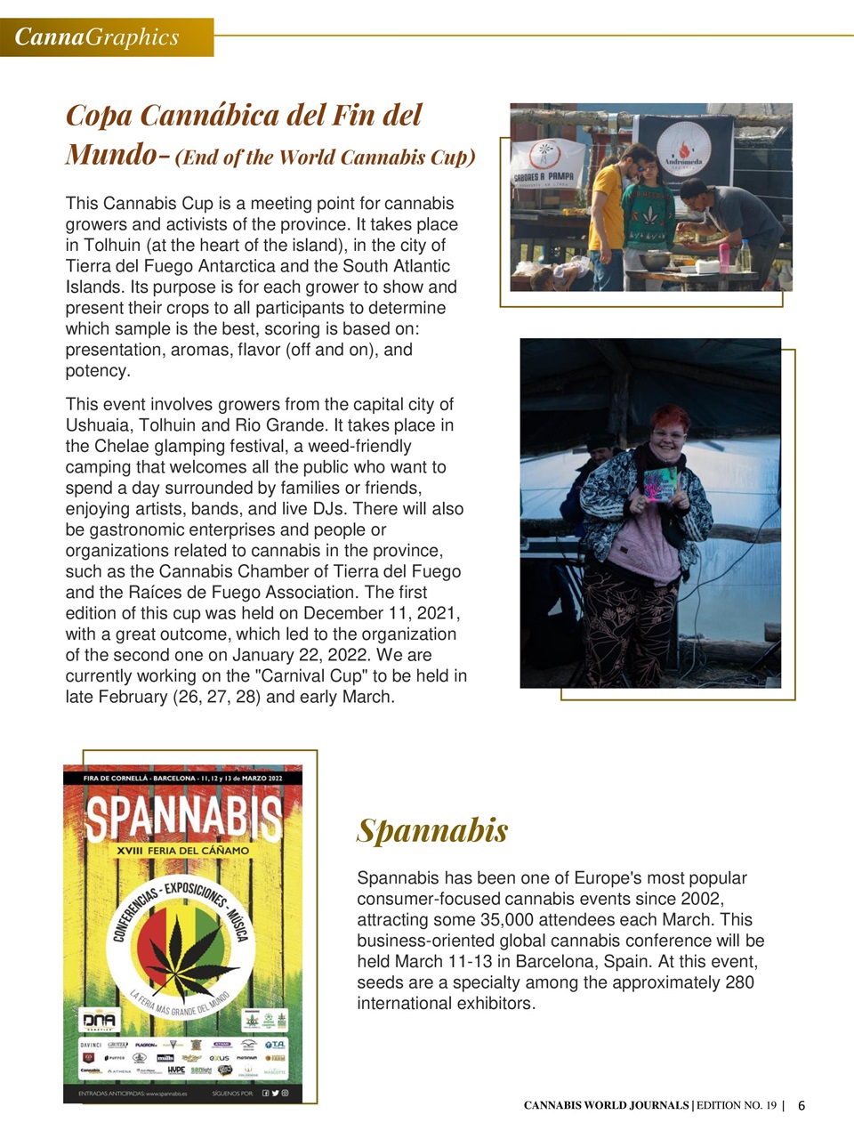 Cannabis World Journals Preview Pages
