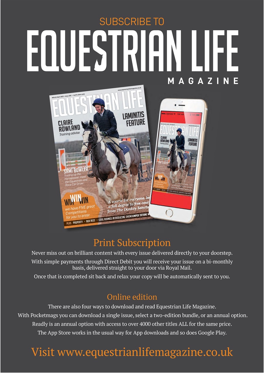 Equestrian Life Magazine Preview Pages