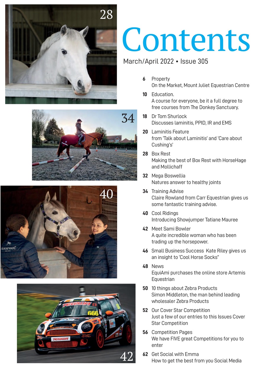 Equestrian Life Magazine Preview Pages