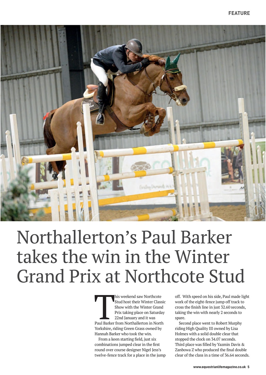 Equestrian Life Magazine Preview Pages