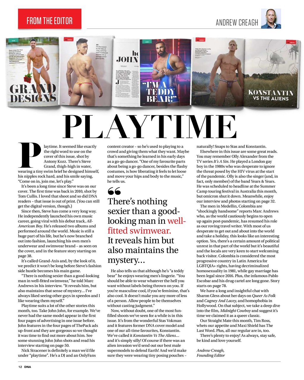 DNA Magazine Preview Pages