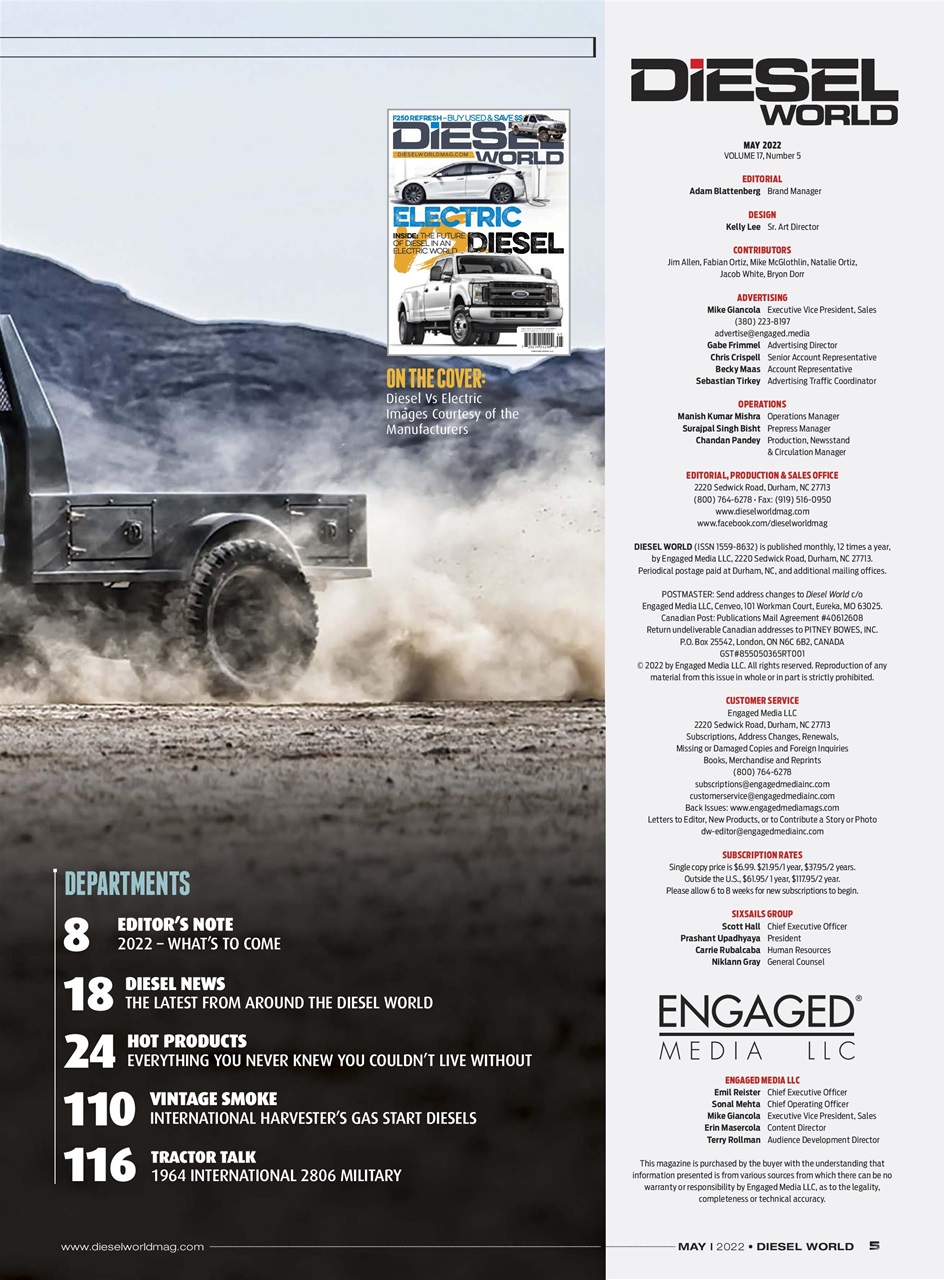 Diesel World Preview Pages