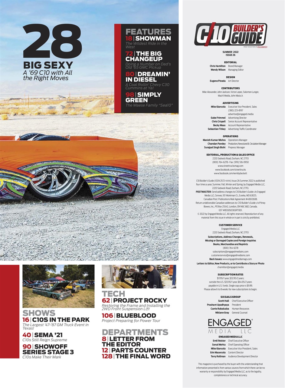 C10 Builder's Guide Preview Pages