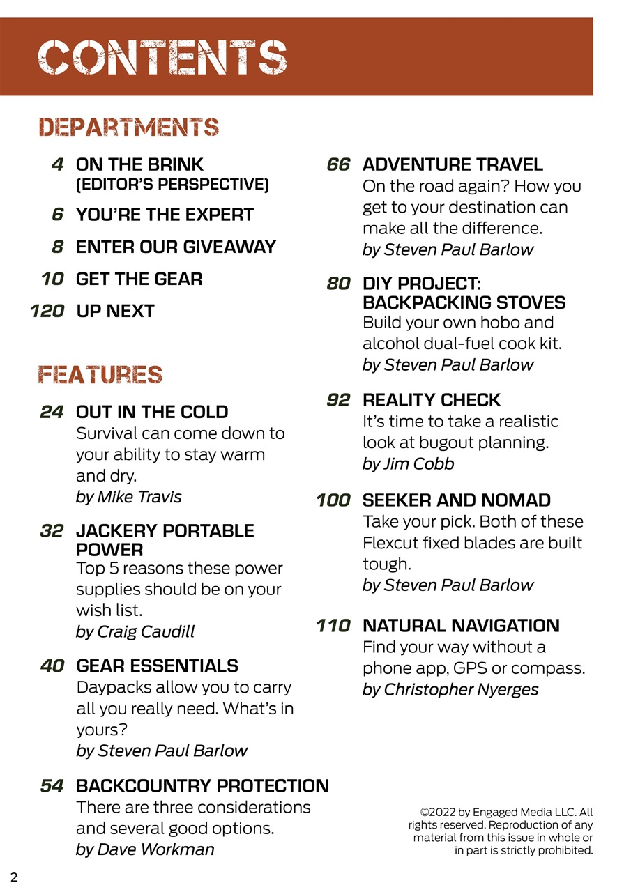 American Outdoor Guide: Boundless Preview Pages