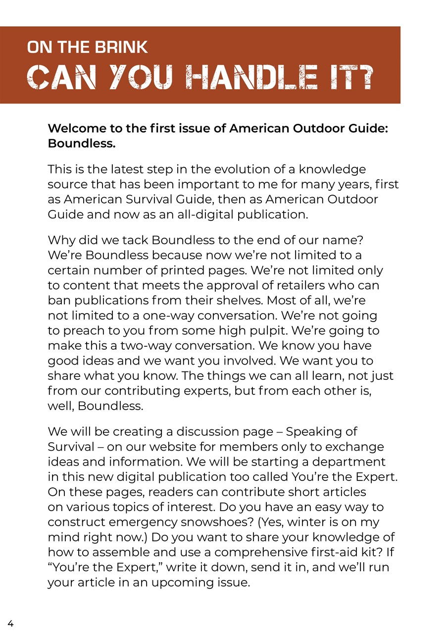 American Outdoor Guide: Boundless Preview Pages