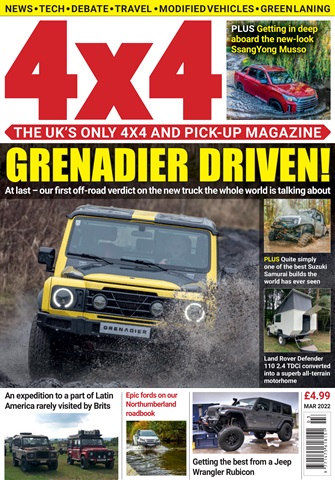 Overlander 4X4 issue March 2022