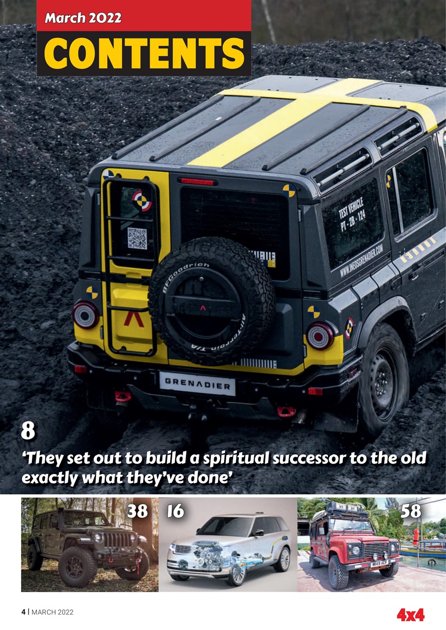 Overlander 4X4 Preview Pages
