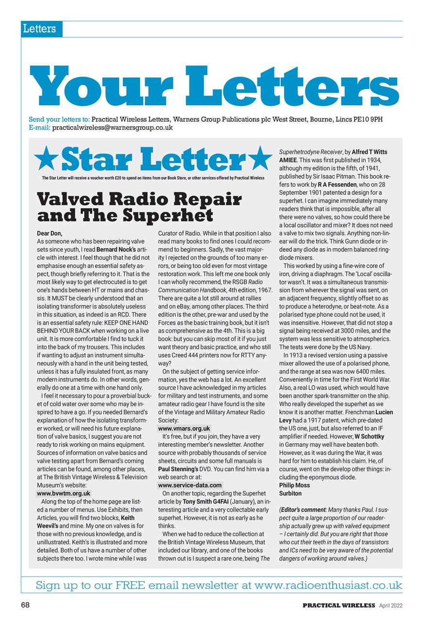 Practical Wireless Preview Pages