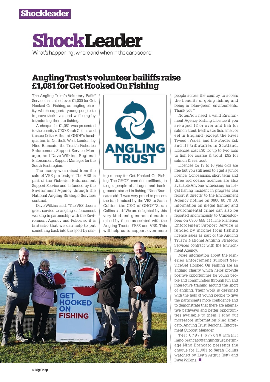 Big Carp Magazine Preview Pages