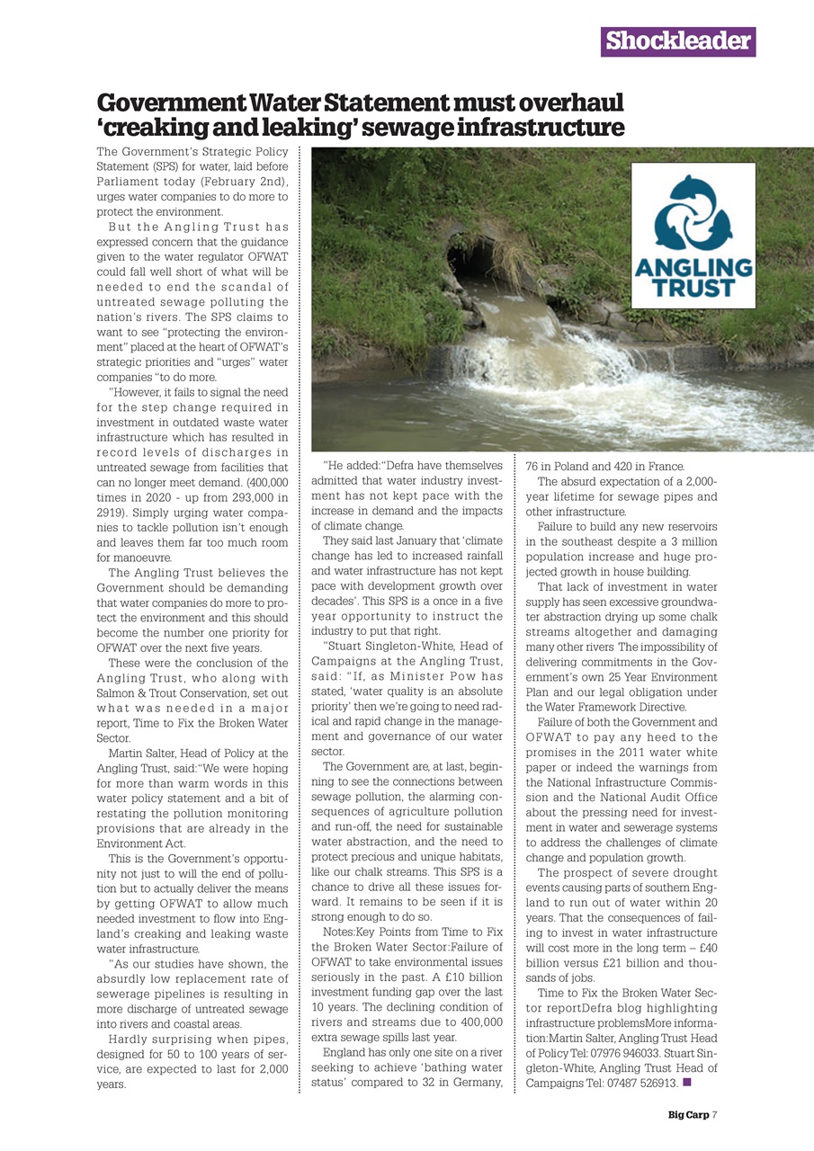 Big Carp Magazine Preview Pages