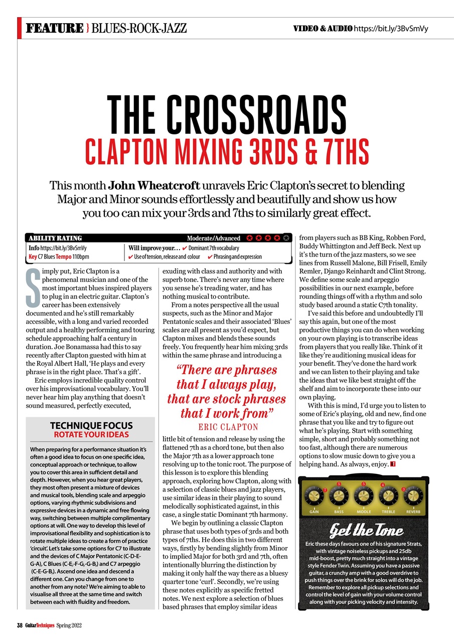 Guitar Techniques Preview Pages