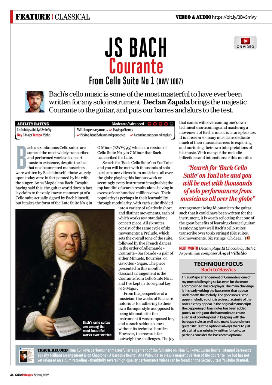 Guitar Techniques Preview Pages