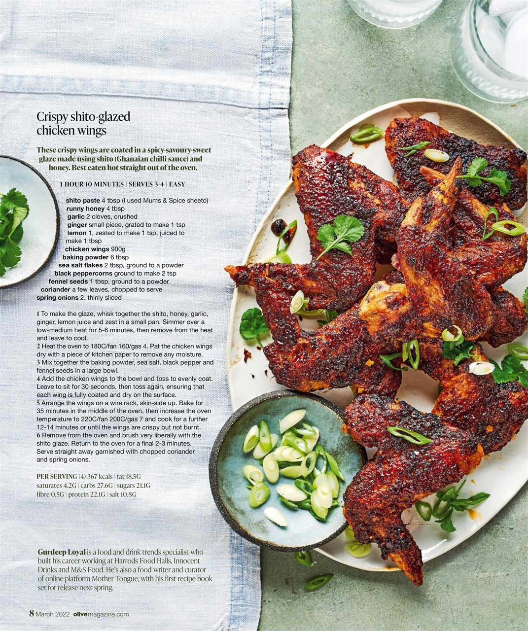 Olive Magazine Preview Pages