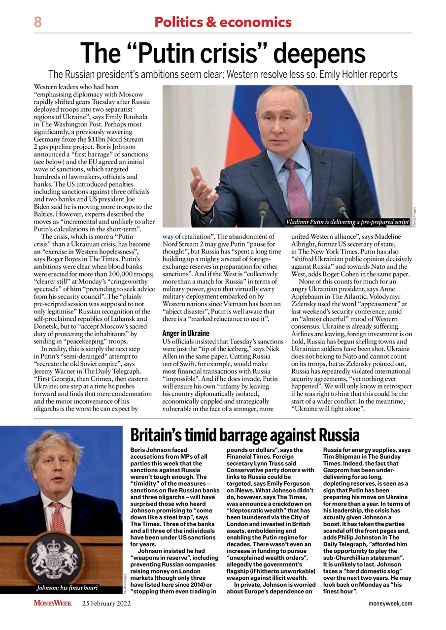 MoneyWeek Preview Pages