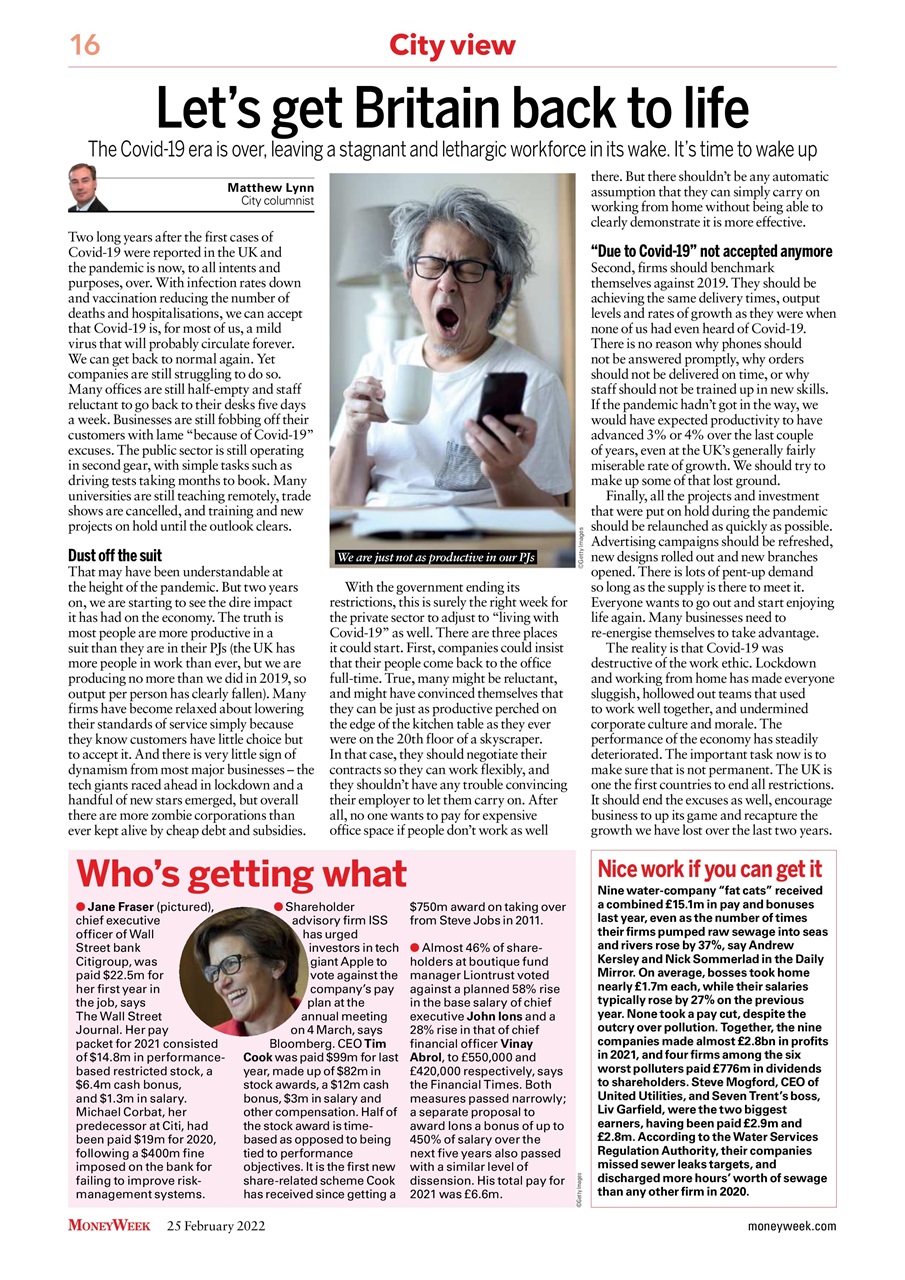 MoneyWeek Preview Pages