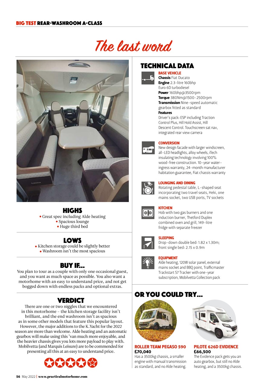 Practical Motorhome Preview Pages