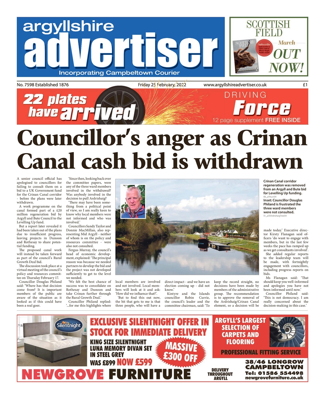 Argyllshire Advertiser Preview Pages