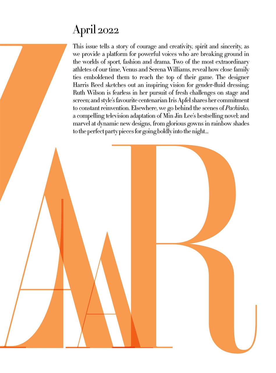 Harper's Bazaar Preview Pages