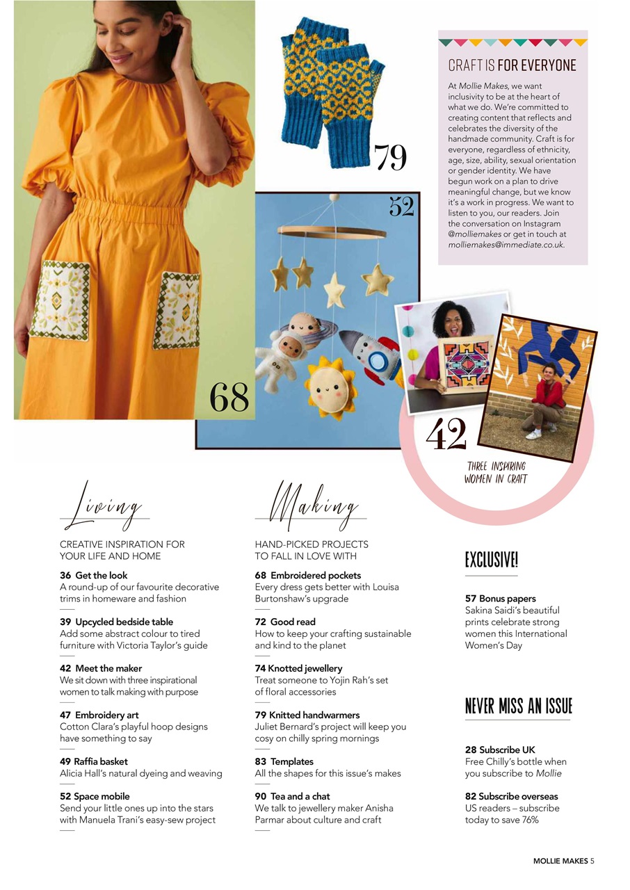 Mollie magazine Preview Pages