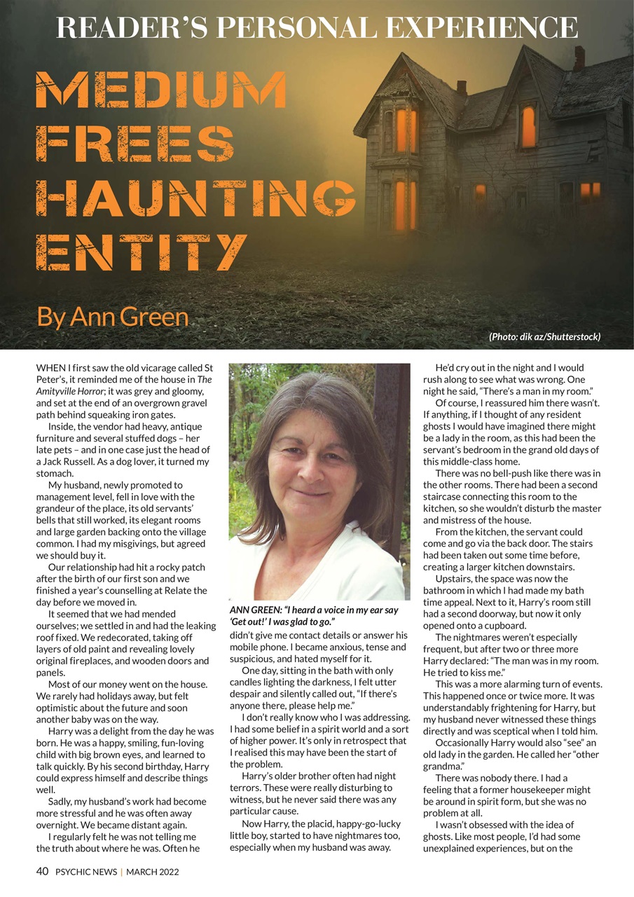 Psychic News Preview Pages