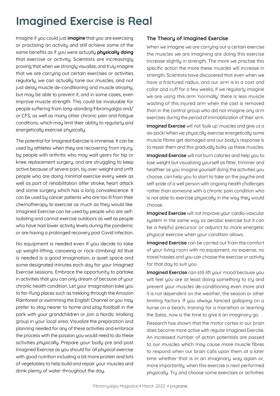 Fibromyalgia Magazine Preview Pages