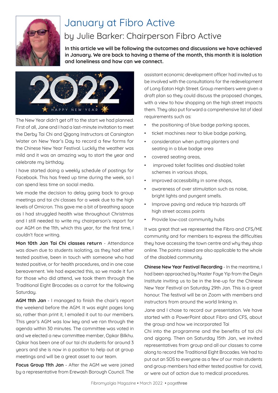 Fibromyalgia Magazine Preview Pages