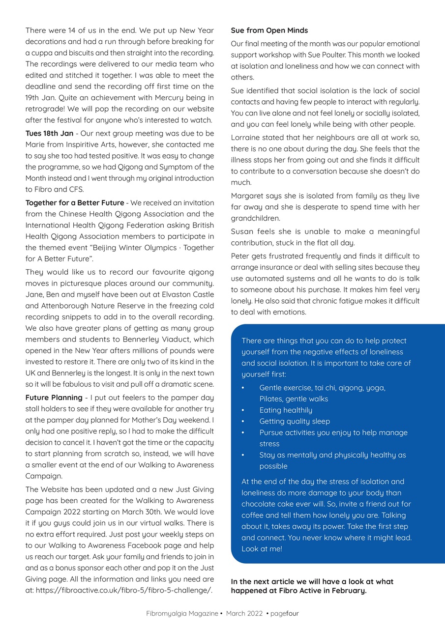 Fibromyalgia Magazine Preview Pages