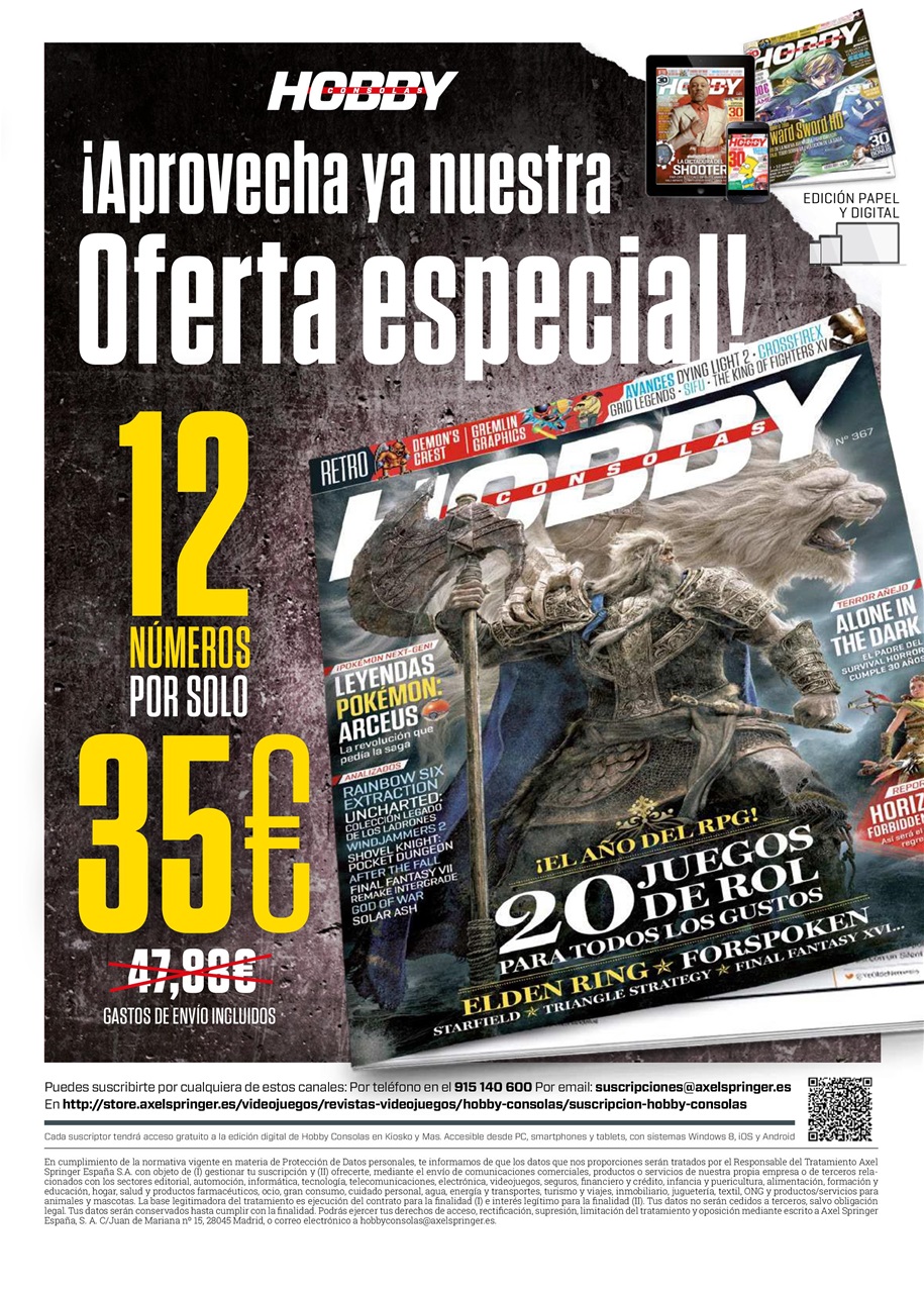 Hobby Consolas Preview Pages