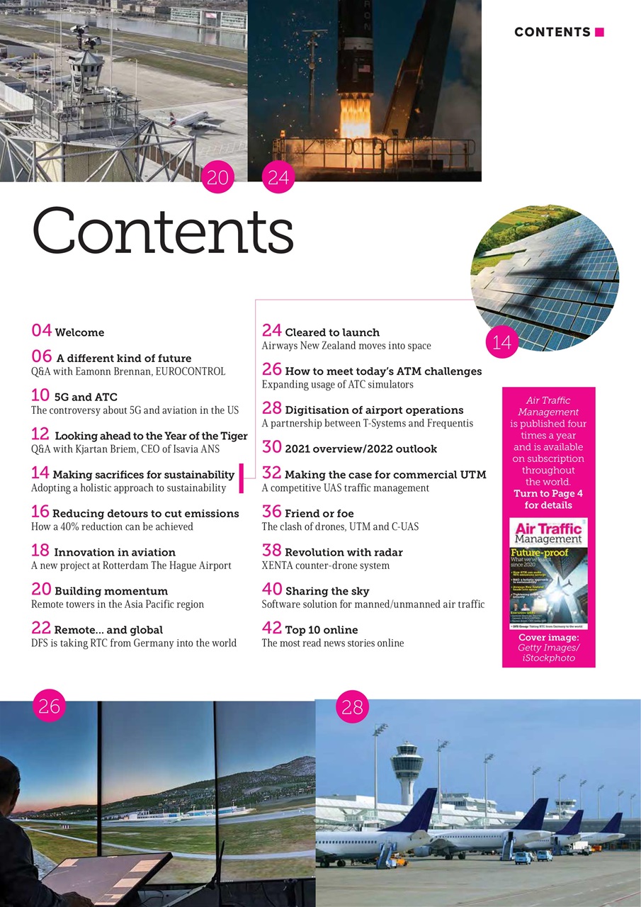 Air Traffic Management Preview Pages