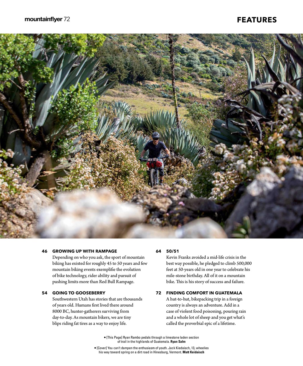 Mountain Flyer Preview Pages