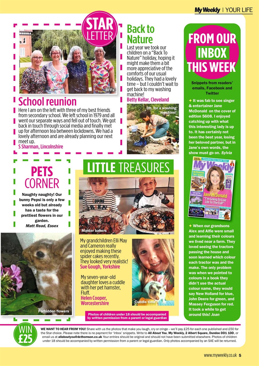 My Weekly Preview Pages