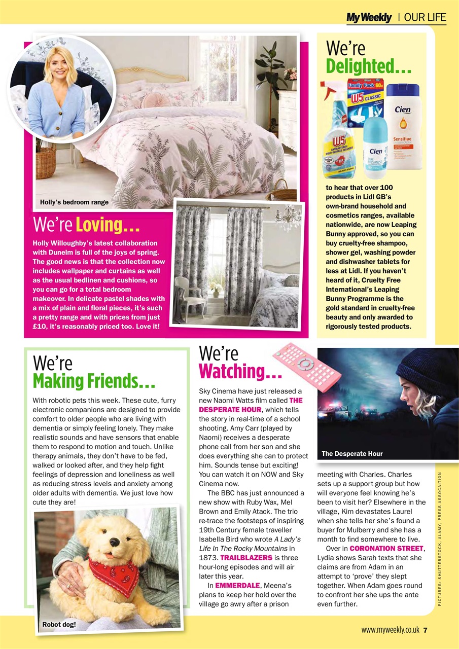 My Weekly Preview Pages