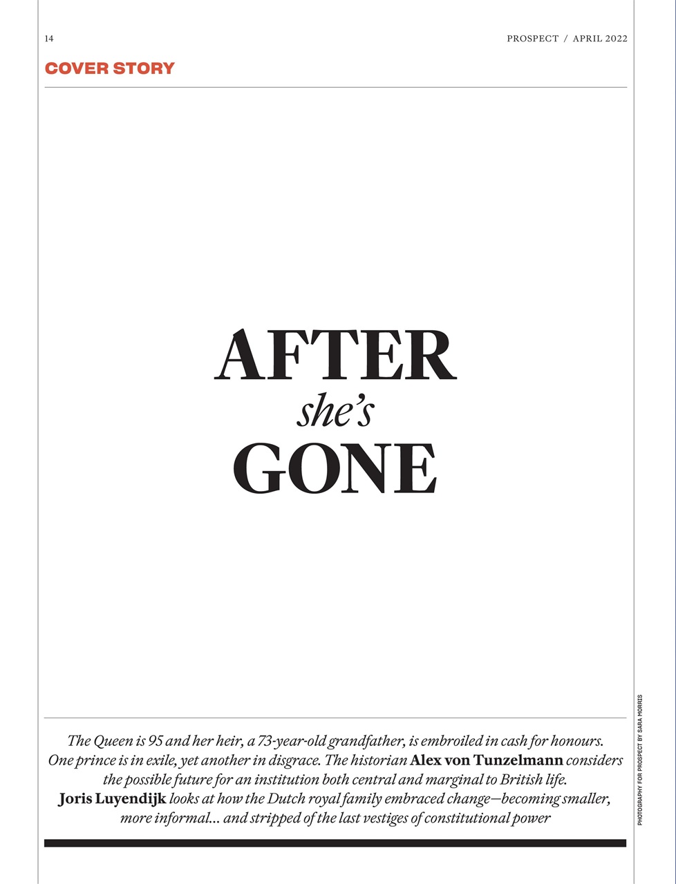 Prospect Magazine Preview Pages