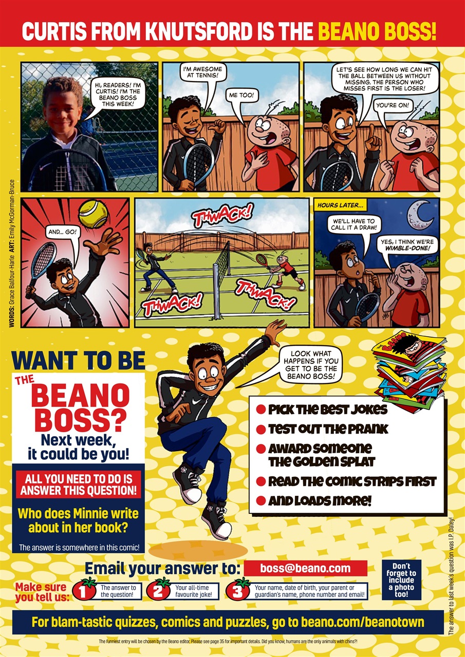 Beano Preview Pages