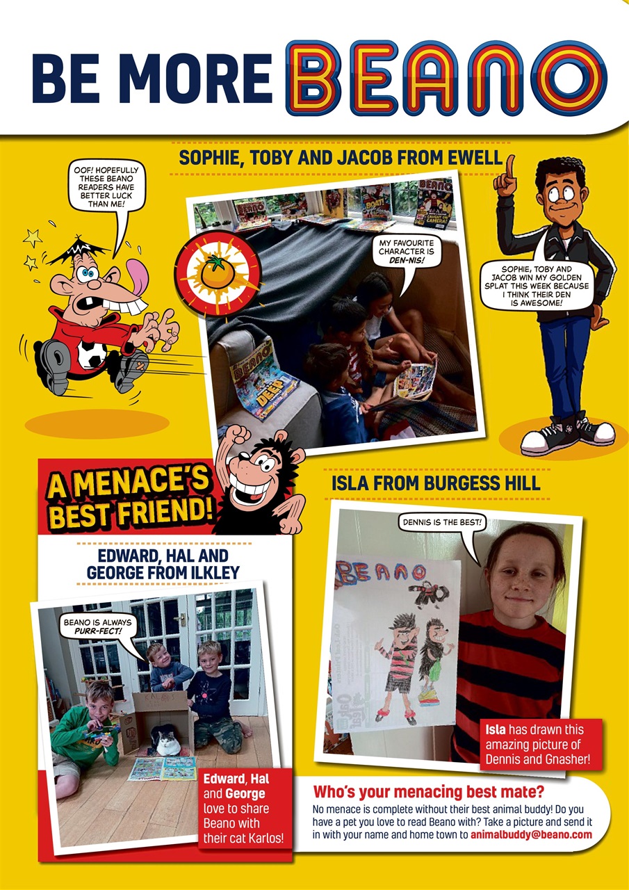Beano Preview Pages