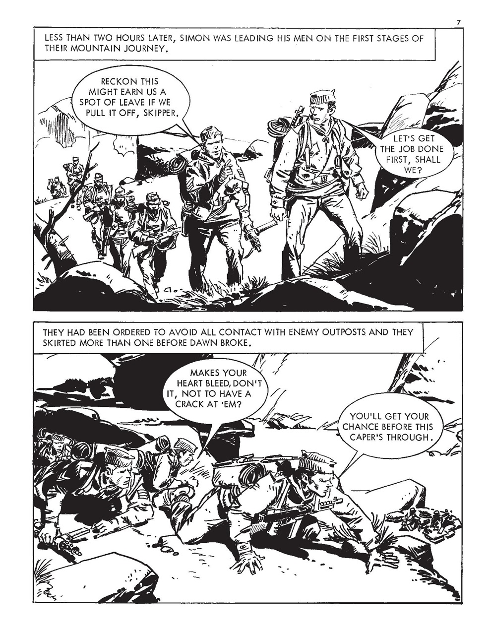 Commando Preview Pages