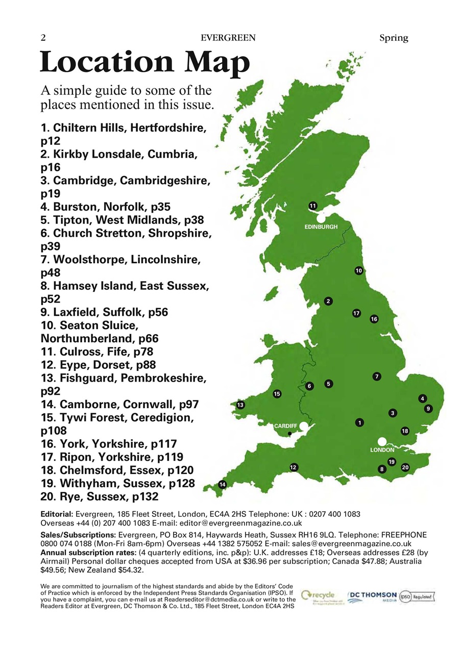 Evergreen Preview Pages