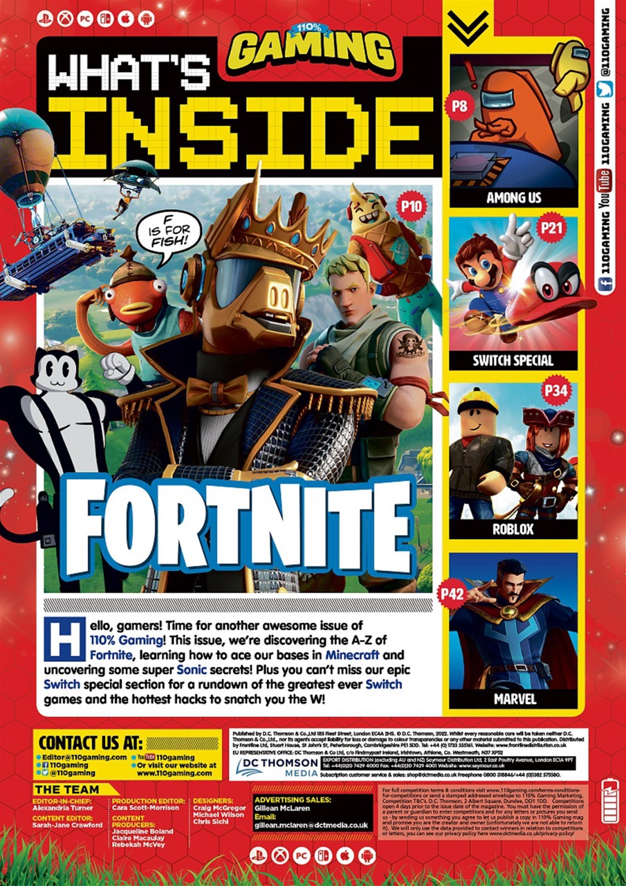 110% Gaming Preview Pages