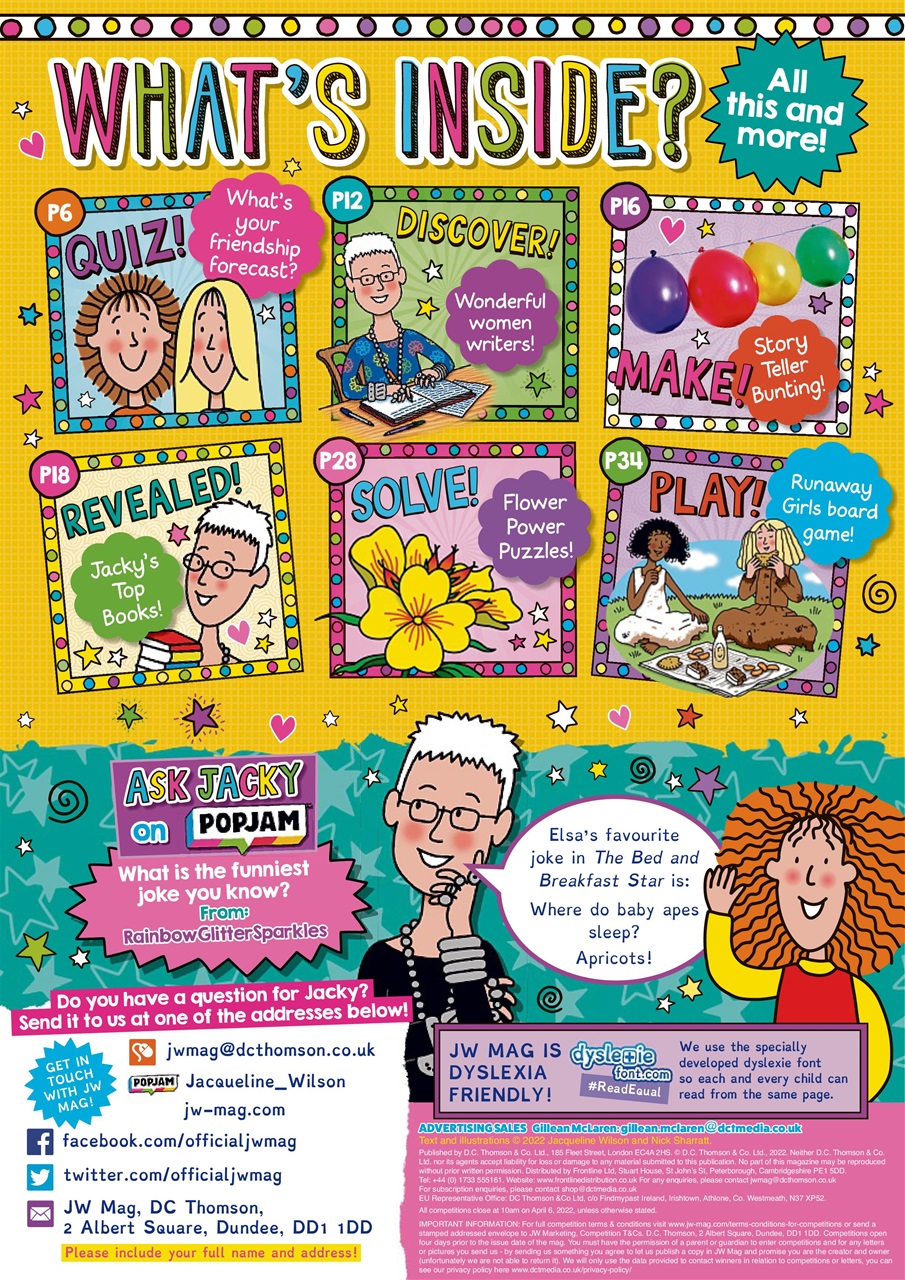 Jacqueline Wilson Preview Pages